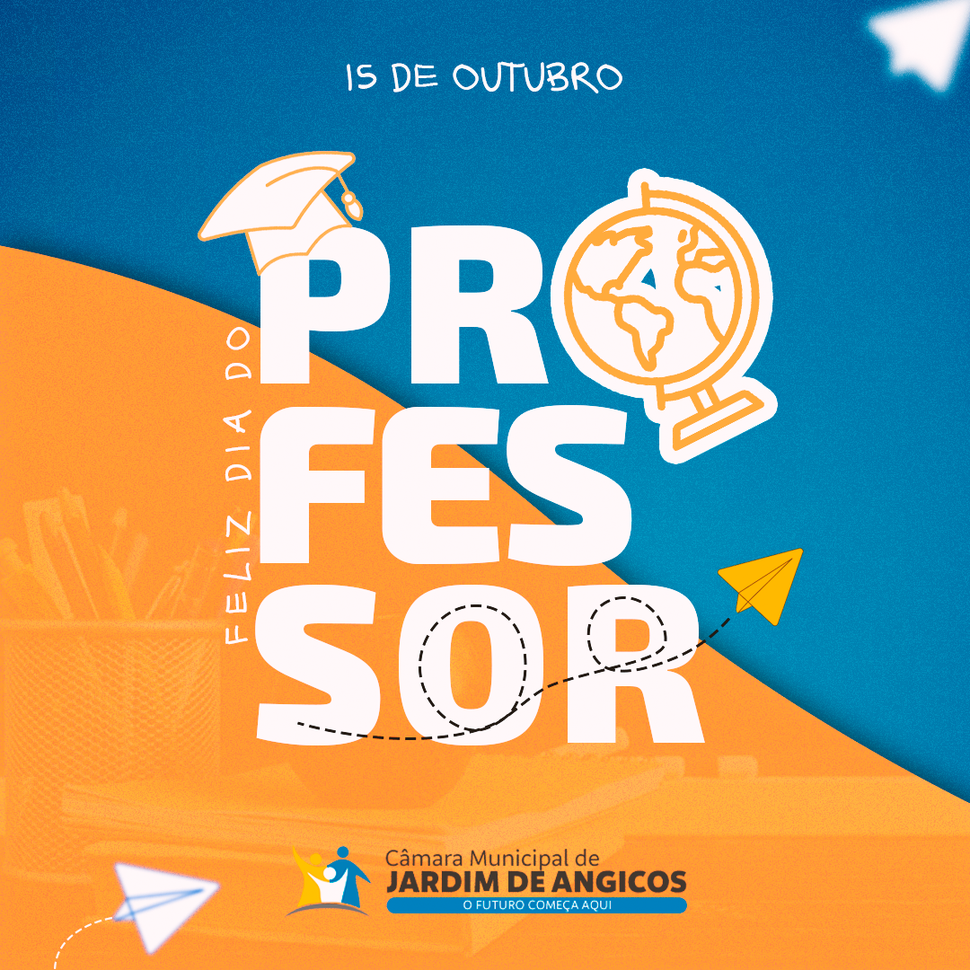 Feliz Dia dos Professores! 🌟